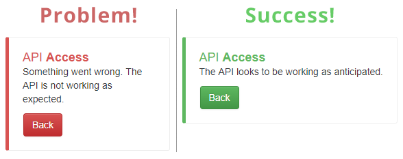 Validate API Access