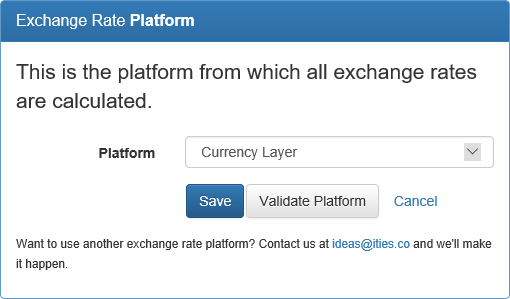 Platform API Validation
