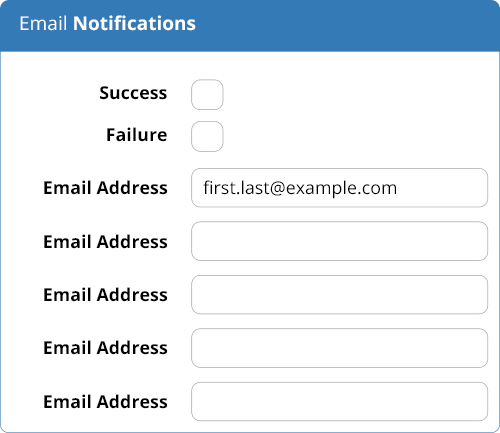 Email Notifications